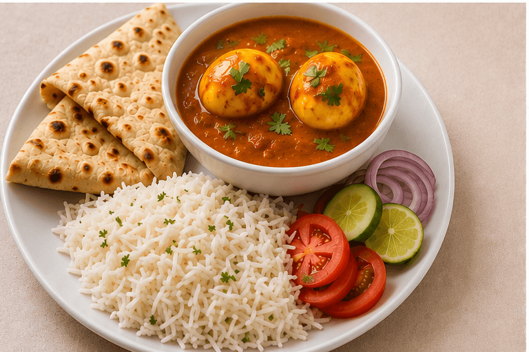 Egg Curry Meal