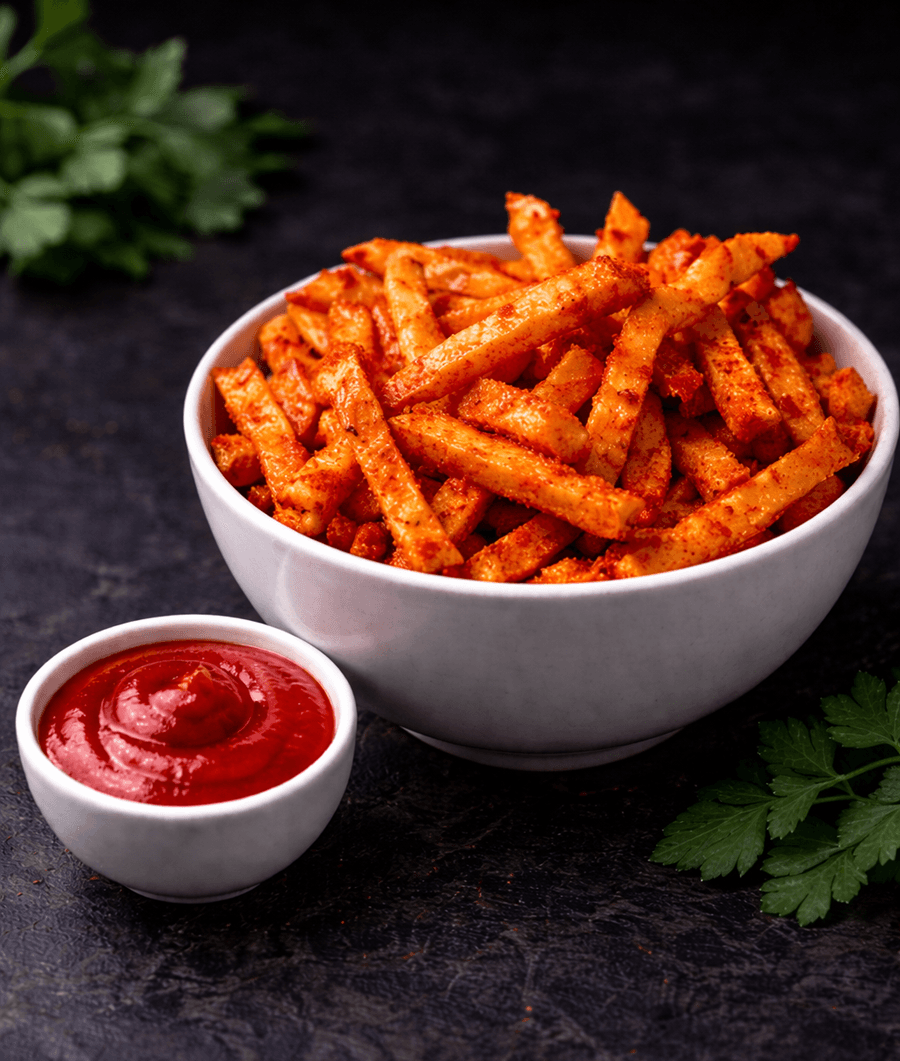 Spicy Crispy Peri Peri Fries